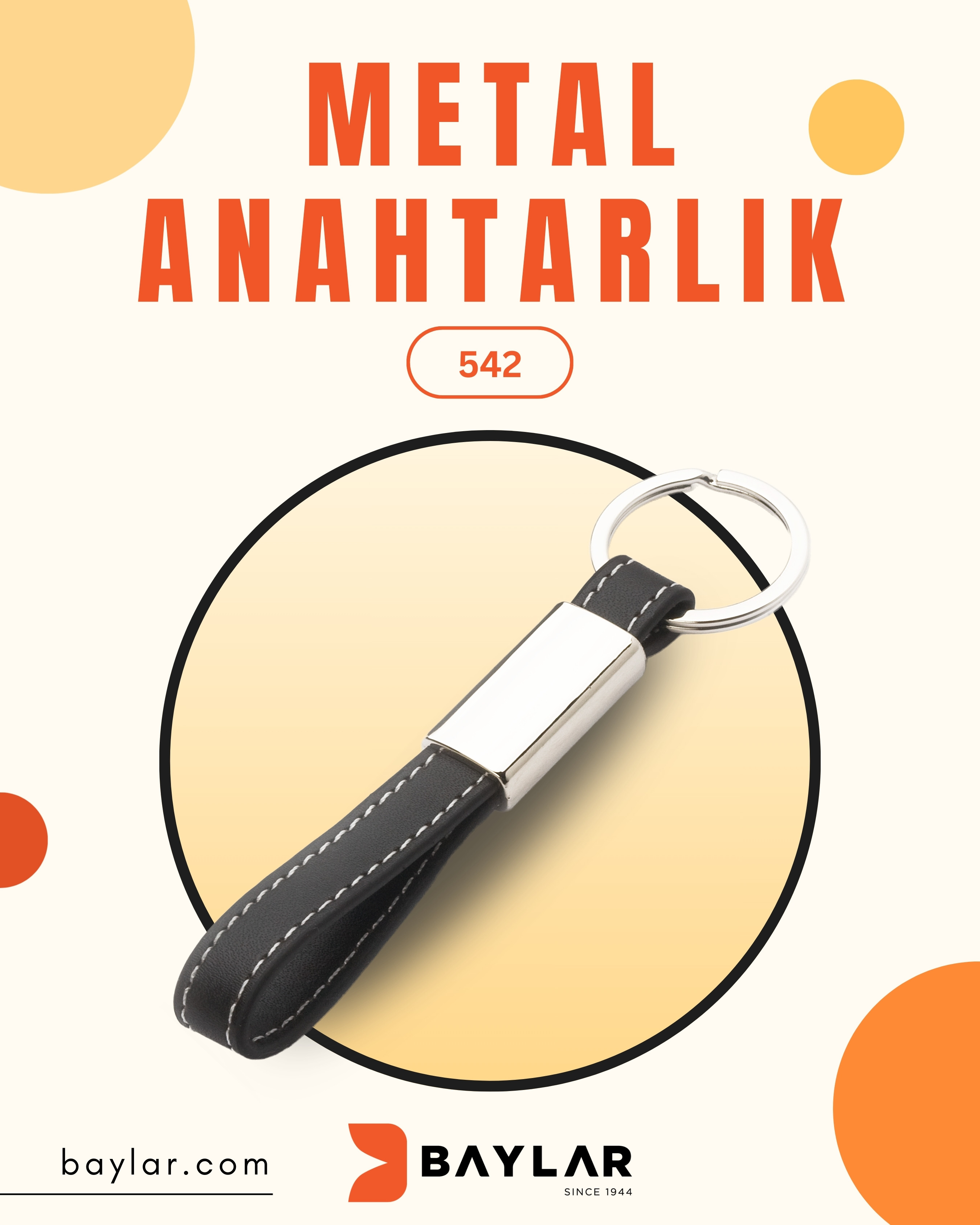 542 Metal Anahtarlık