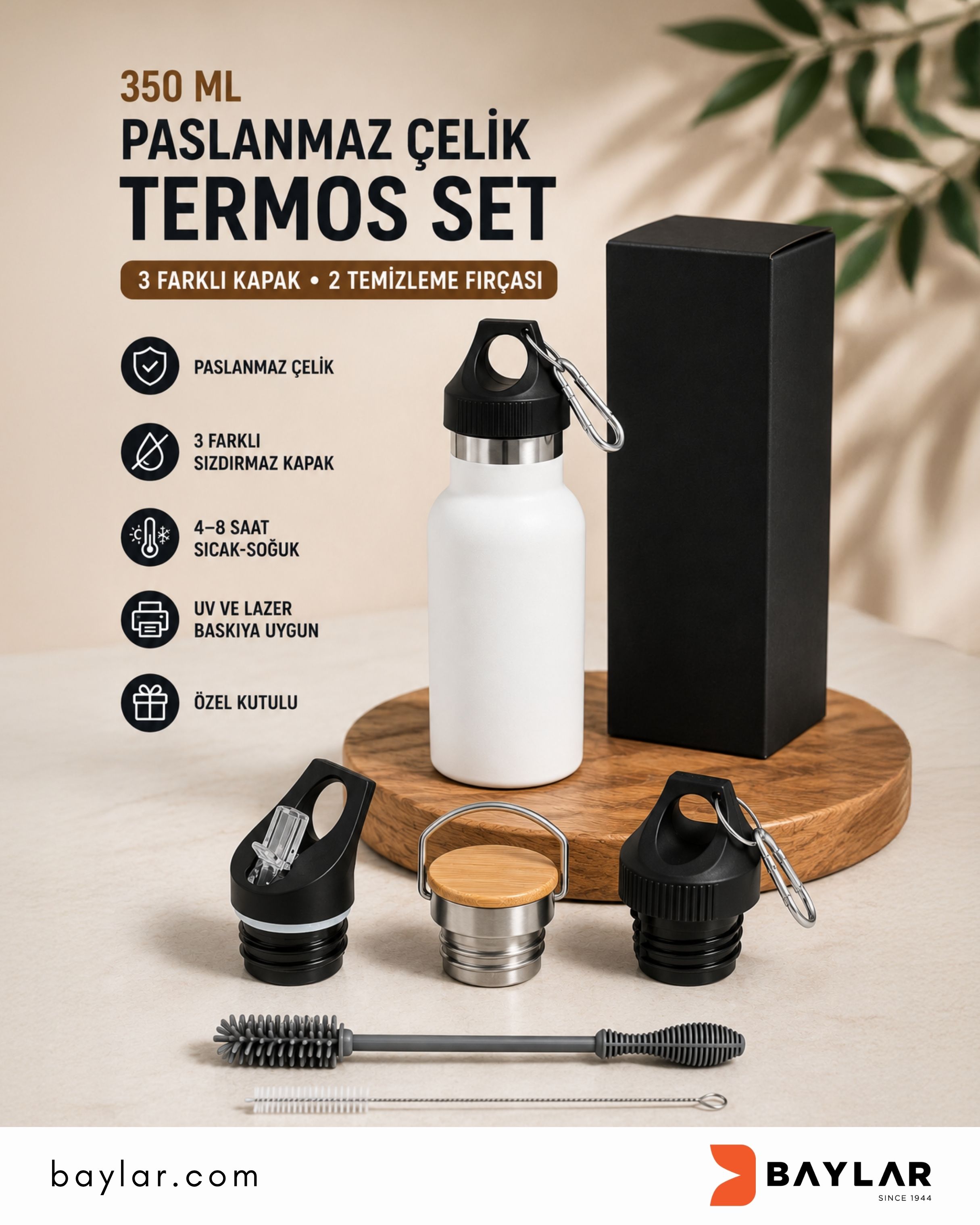 569 Paslanmaz Çelik Termos ( 350 ml )