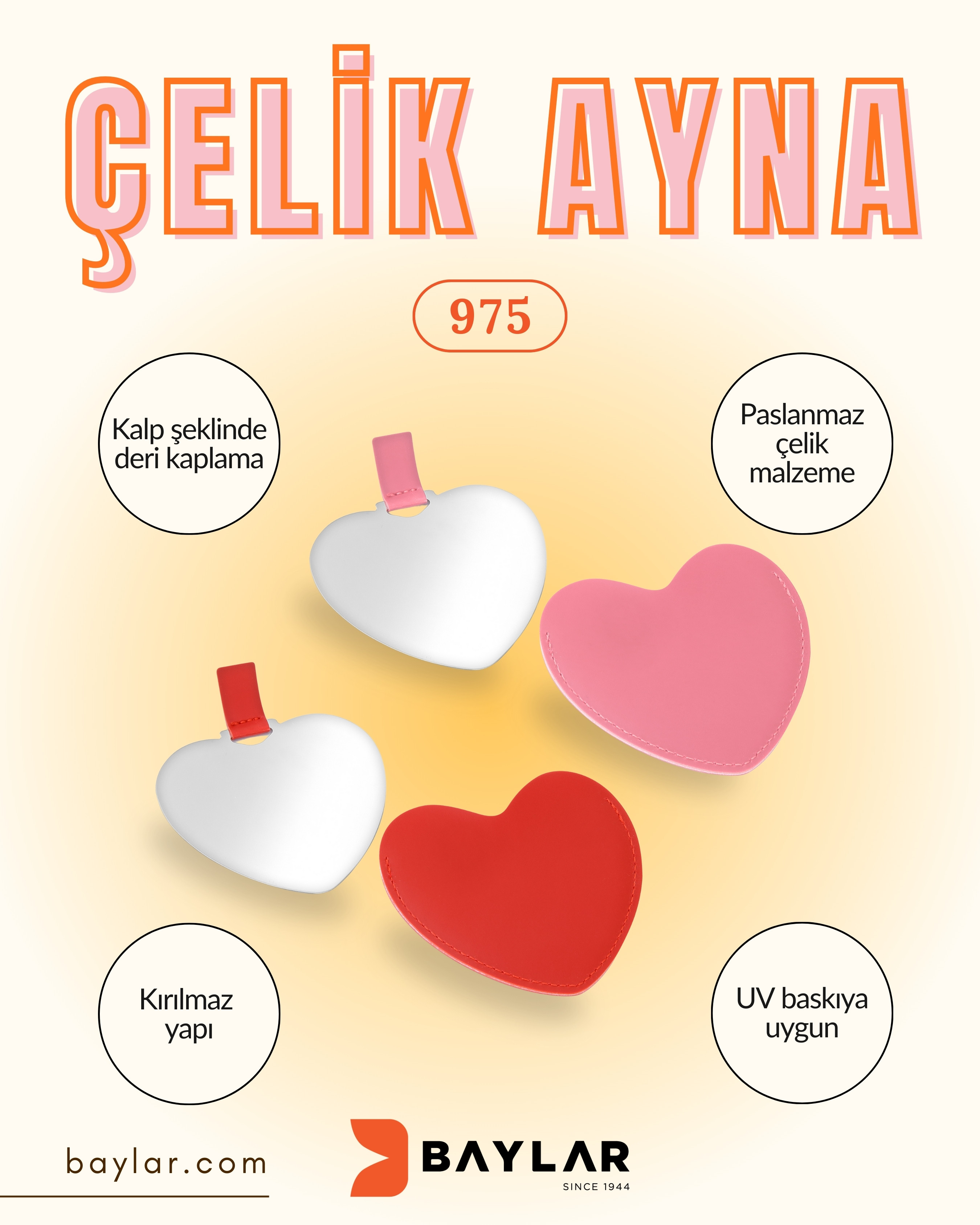 975 Çelik Ayna