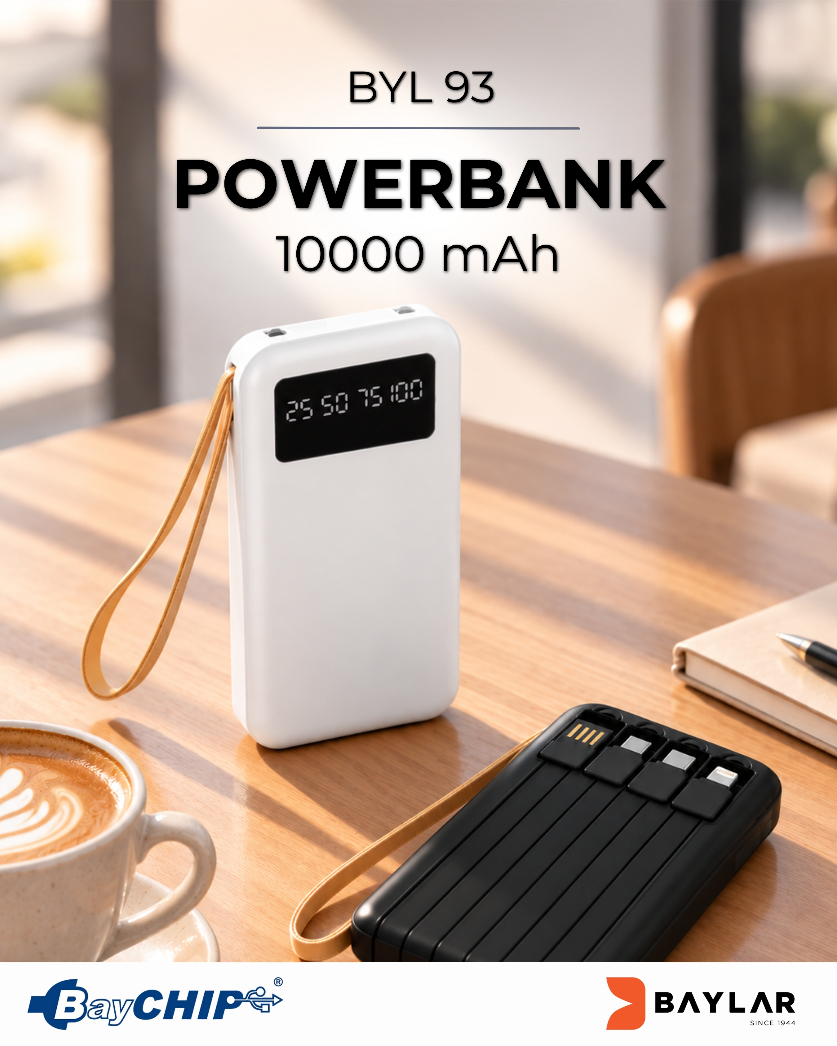 BYL 93 BayCHIP  Powerbank 10000 mAh