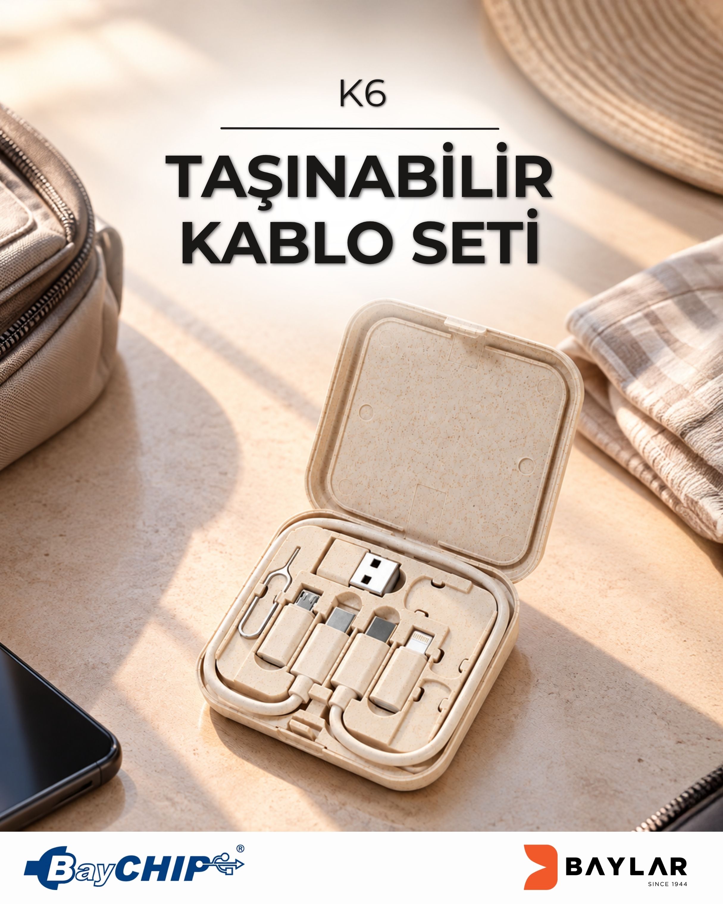 Çok Fonksiyonlu Kablo Seti
