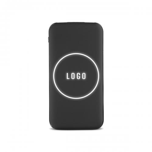 BayCHIP  Işıklı Kablosuz Powerbank 10000 mAh